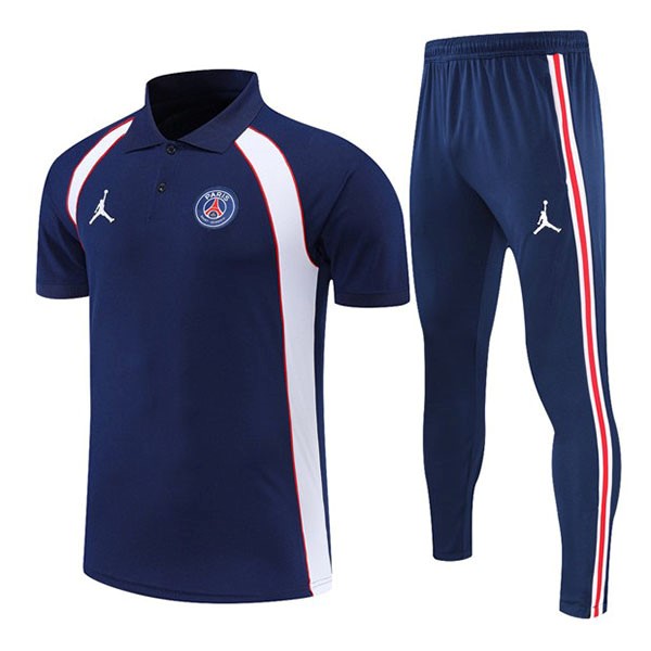 Polo Paris Saint Germain Conjunto Completo 2022/23 Azul Marino